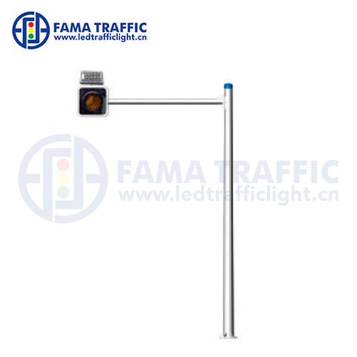 Poste de semáforo octogonal de 6,5 m