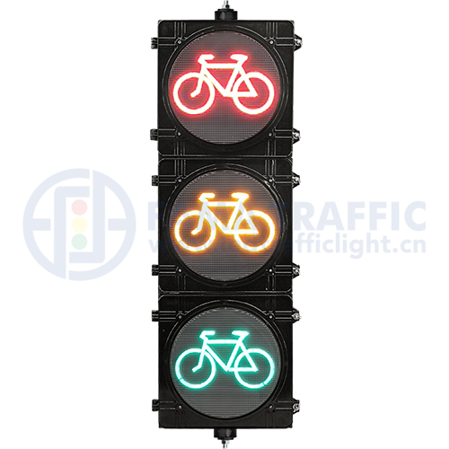 Semáforo LED para bicicleta RYG de alto flujo de 300 mm