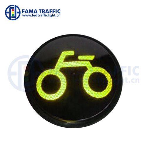 Módulo de semáforo para bicicletas de alto flujo rojo