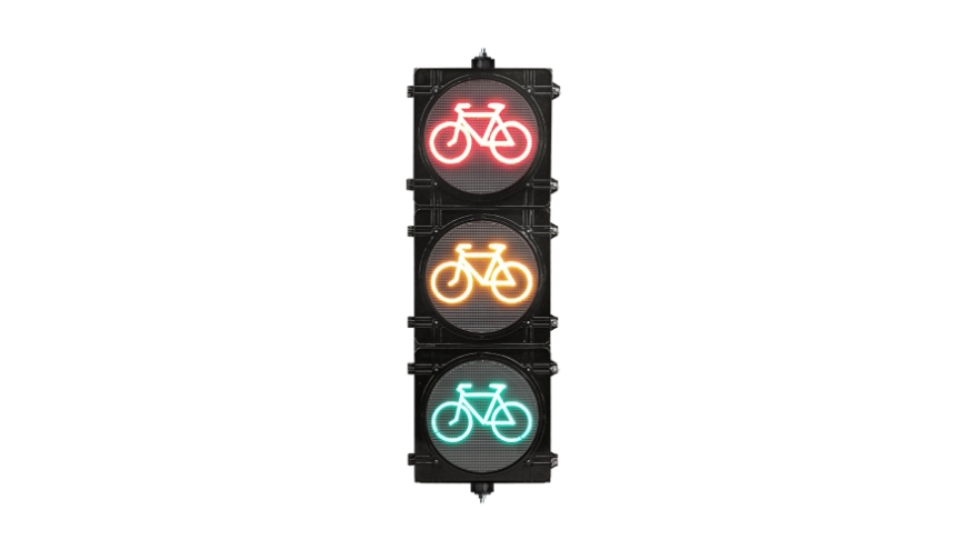Señales inteligentes para ciclismo: el papel del semáforo LED para bicicletas RYG de 300 mm de alto flujo en la movilidad urbana