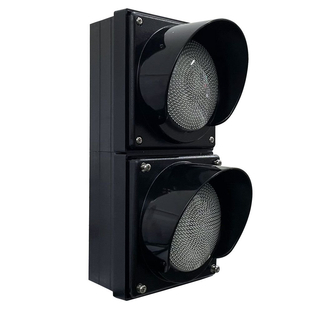 Semáforo de bola completa rojo/verde de alto flujo (dos unidades)