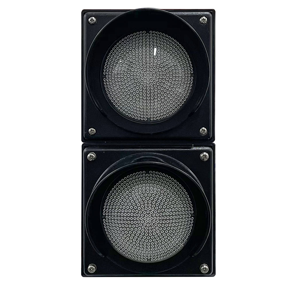 Semáforo de bola completa rojo/verde de alto flujo (dos unidades)