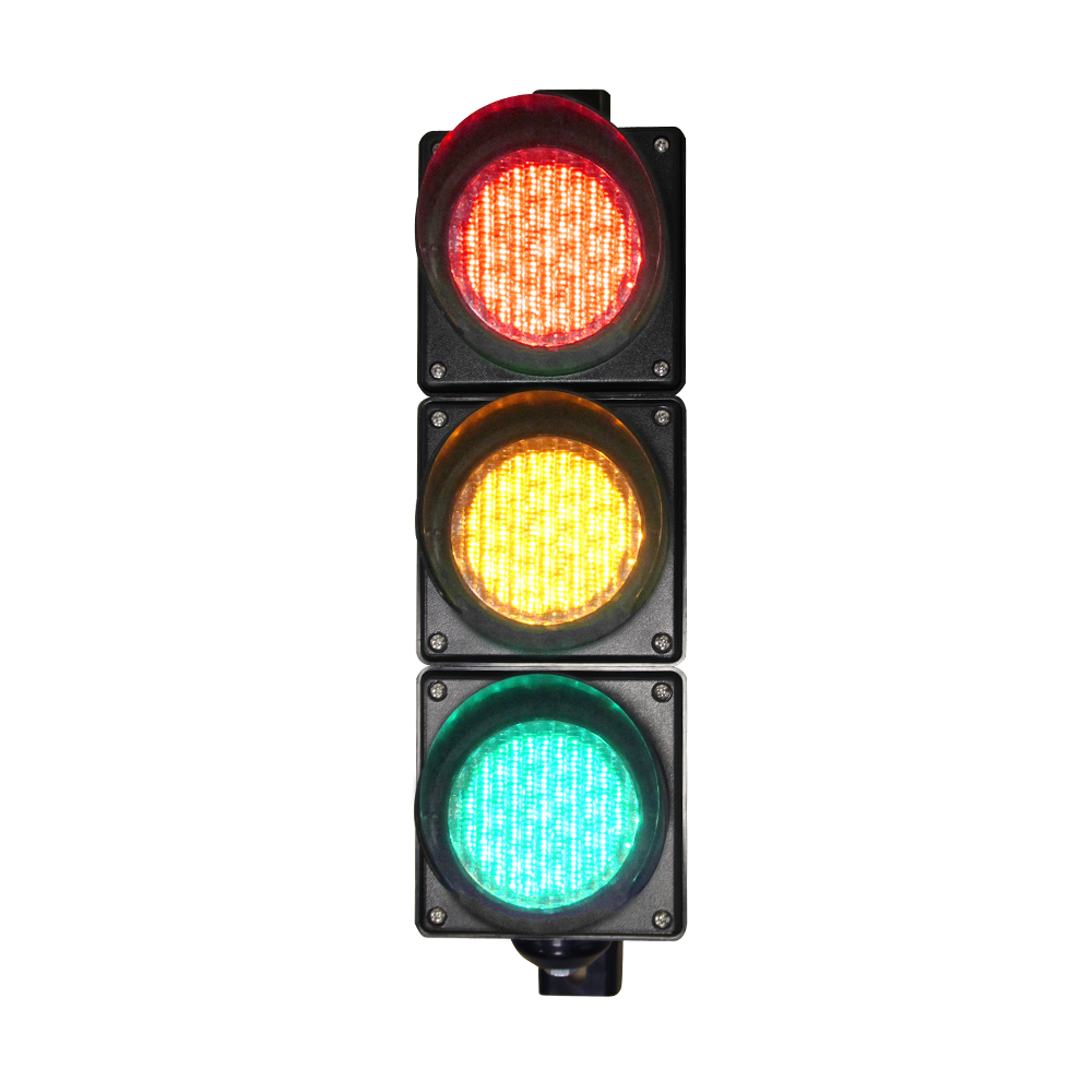Semáforo de bola completa de bajo consumo rojo/amarillo/verde