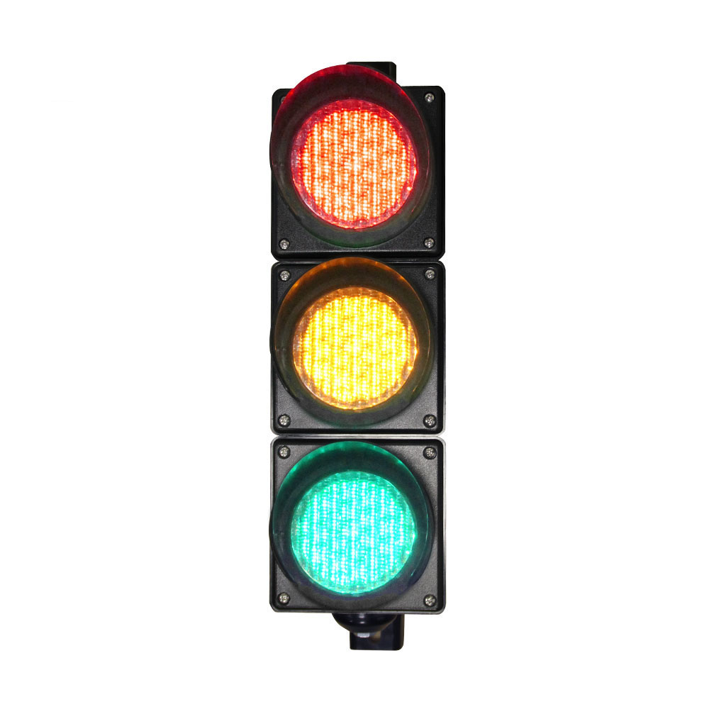 Semáforo de bola completa de bajo consumo rojo/amarillo/verde