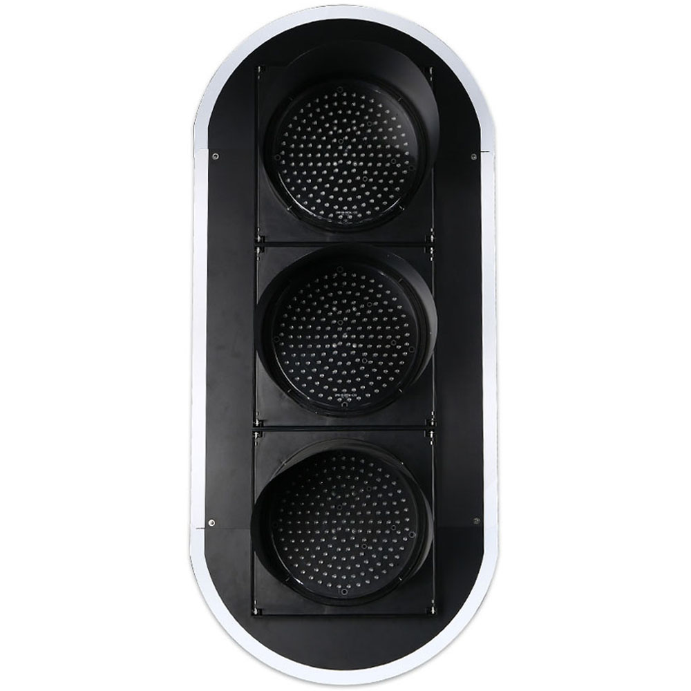 Semáforo de bola completa de bajo consumo rojo/amarillo/verde