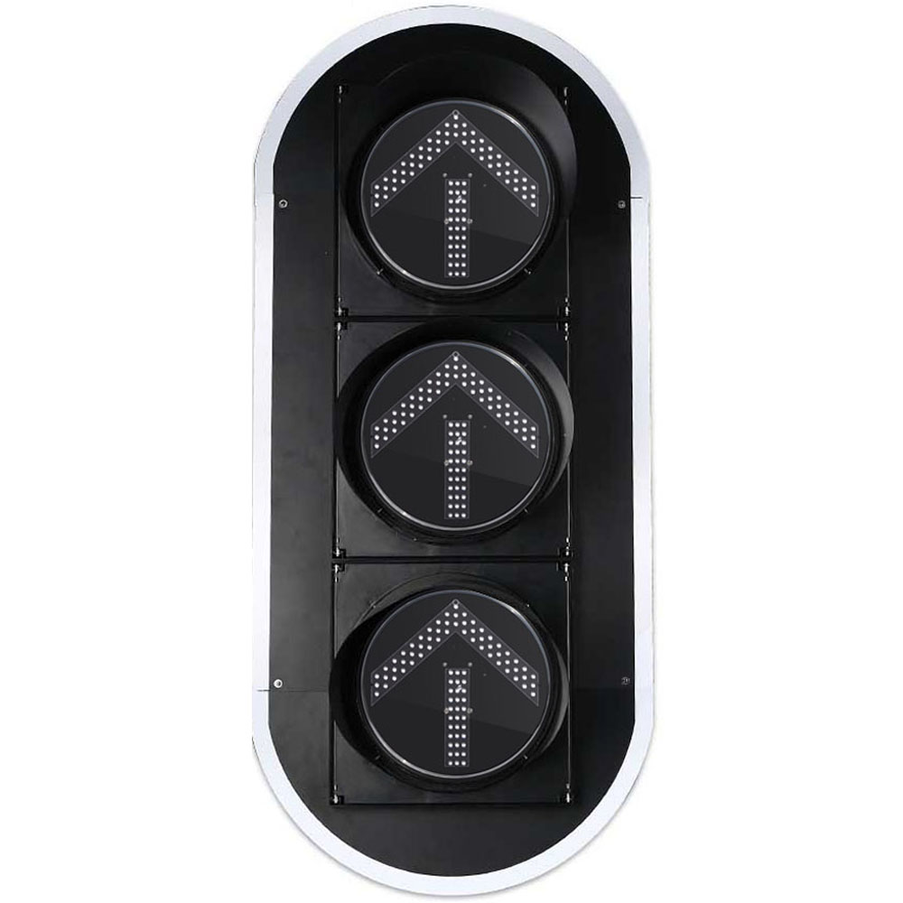 Semáforo de flecha roja, amarilla y verde de bajo consumo