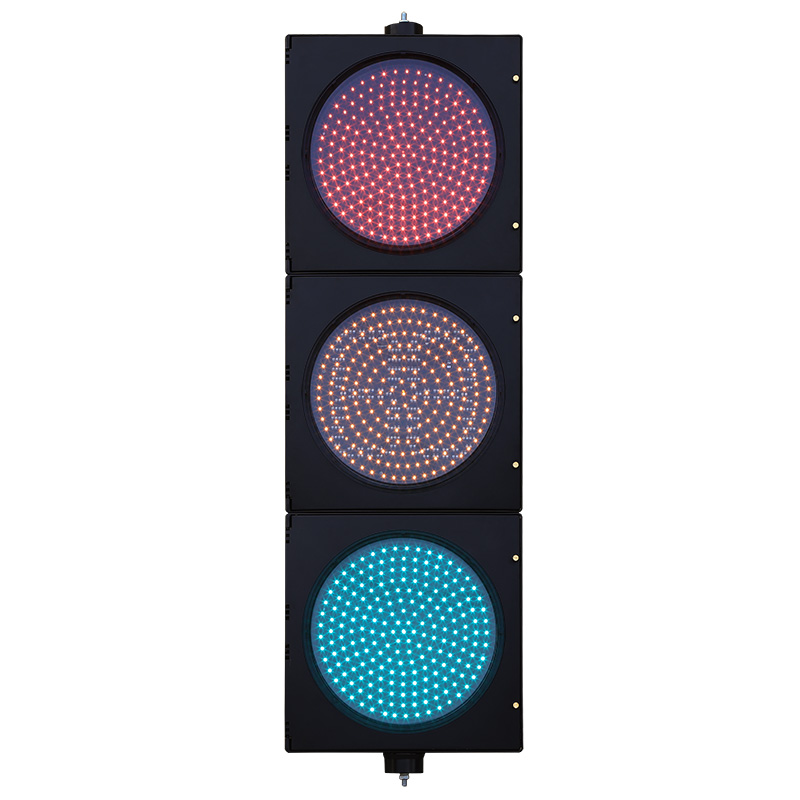 Semáforo de bola completa de bajo consumo rojo/amarillo/verde con temporizador de cuenta regresiva