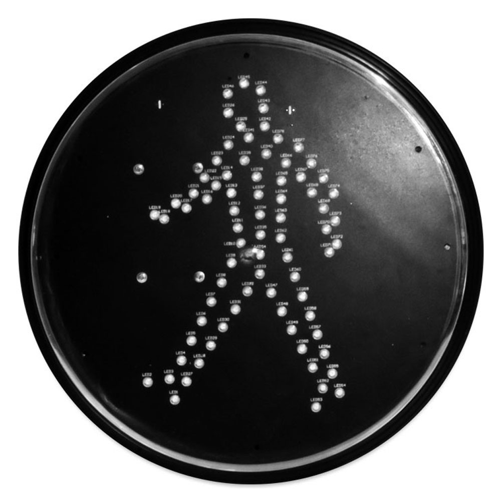 Módulo de semáforo peatonal de bajo consumo