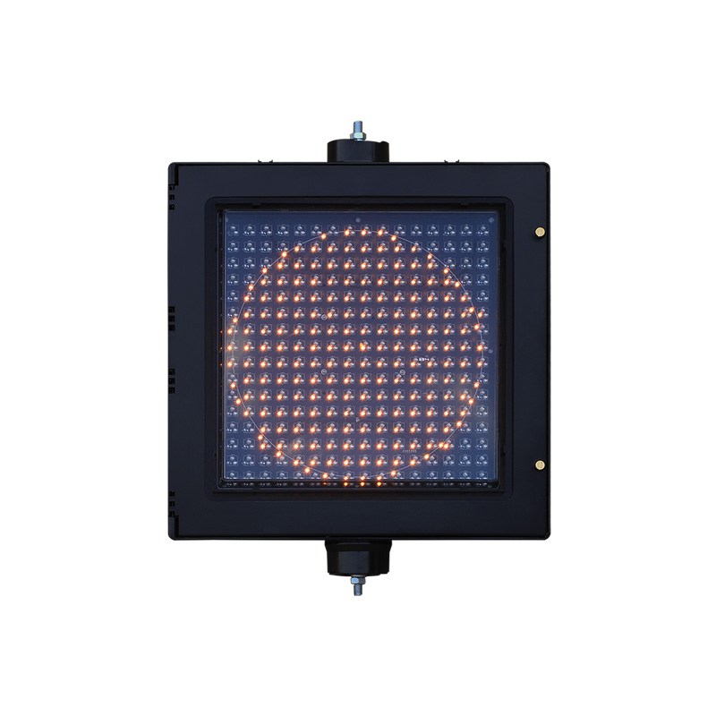 Semáforo de cuenta regresiva tipo matriz de puntos