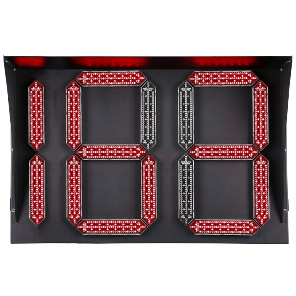 Semáforo de cuenta regresiva tipo segmento (tipo caja)