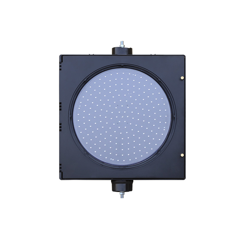 Luz intermitente amarilla alimentada por energía solar