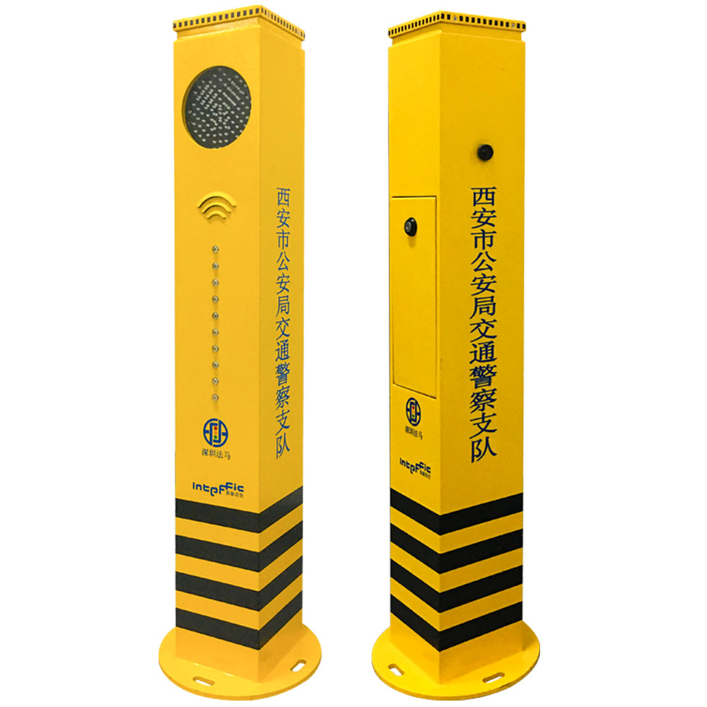 Poste de luz para peatones