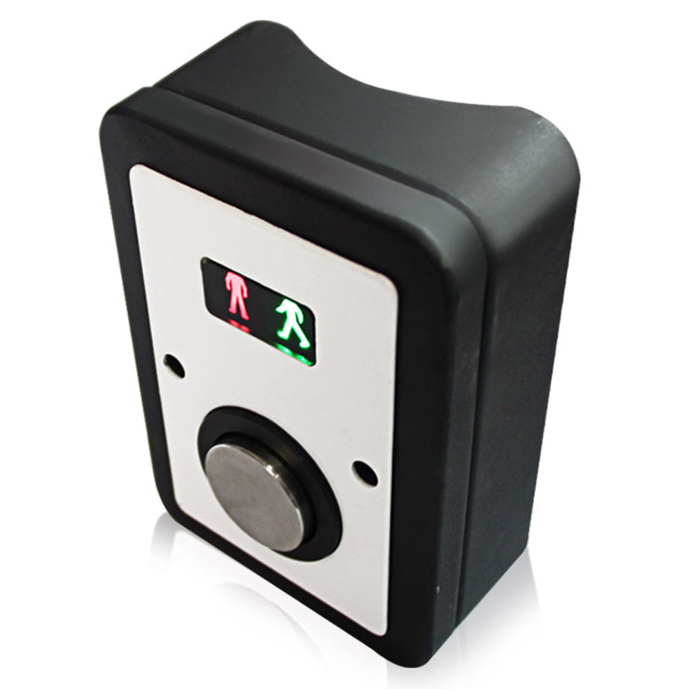 Botón pulsador de cruce de peatones