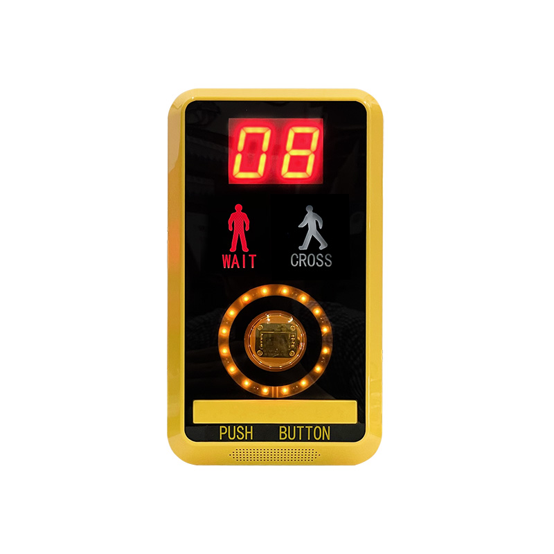 Pulsador de cruce de peatones tipo inducción