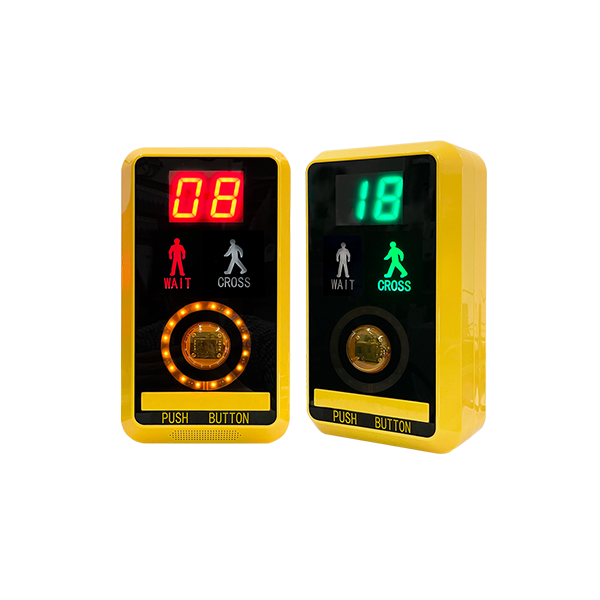 Pulsador de cruce de peatones tipo inducción