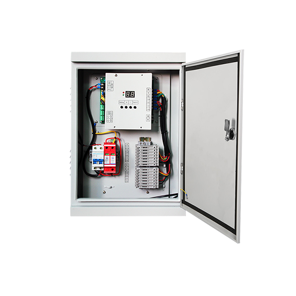 Controlador de tráfico de cruce de peatones