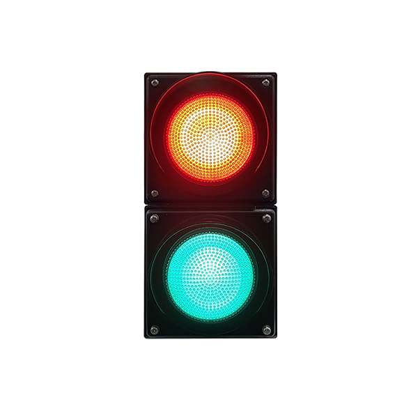 Sem&aacute;foro de bola completa rojo/verde de alto flujo (dos unidades)