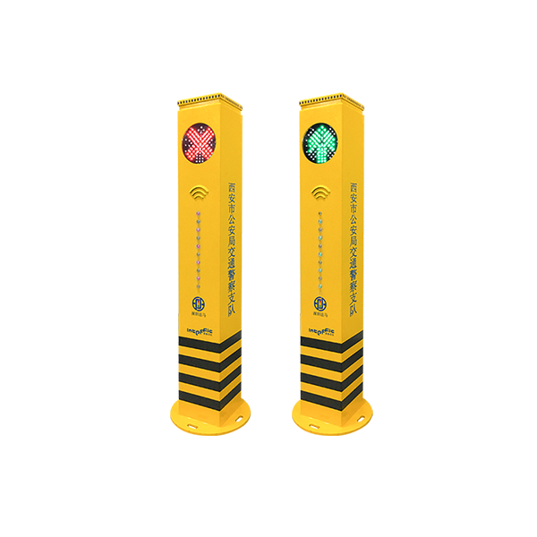 Poste de luz para peatones