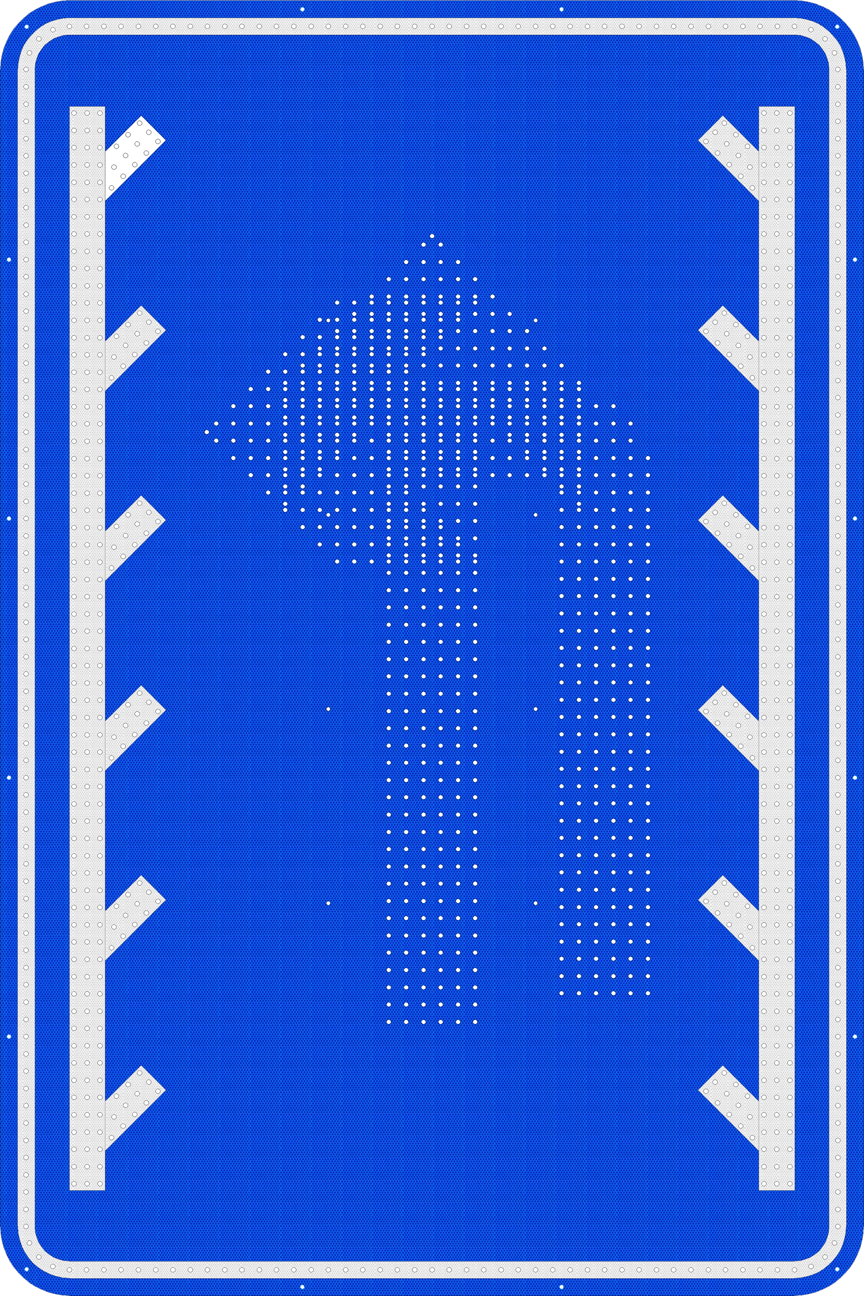 Se&ntilde;al de control de carril