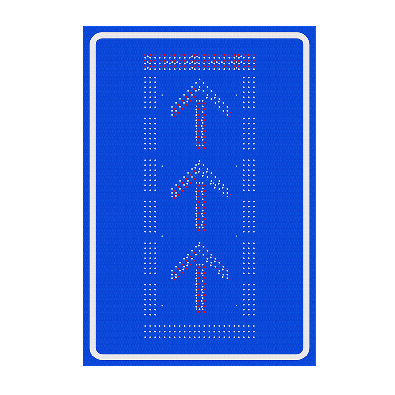 Se&ntilde;al de giro a la izquierda o se&ntilde;al de seguir recto