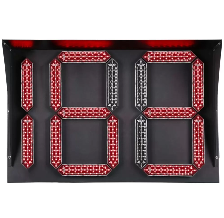 Semáforo de cuenta regresiva tipo segmento