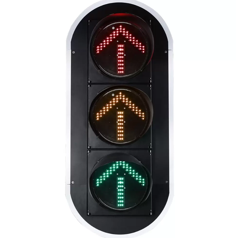 semáforo con flecha amarilla intermitente semáforo con flecha amarilla intermitente