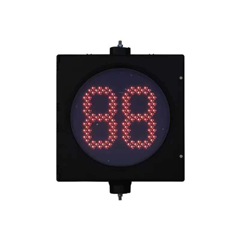 Semáforo de cuenta regresiva tipo segmento Semáforo de cuenta regresiva tipo segmento