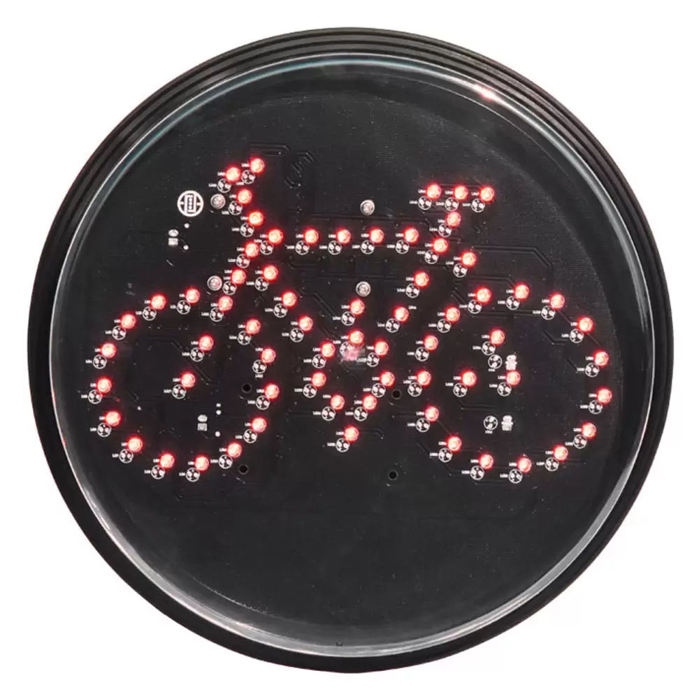 Módulo de semáforo para bicicletas de baja potencia